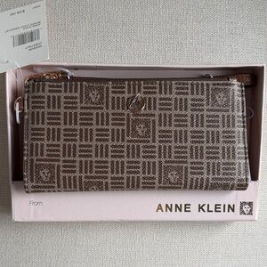 Anne Klein Long Wallet/ Wristlet
